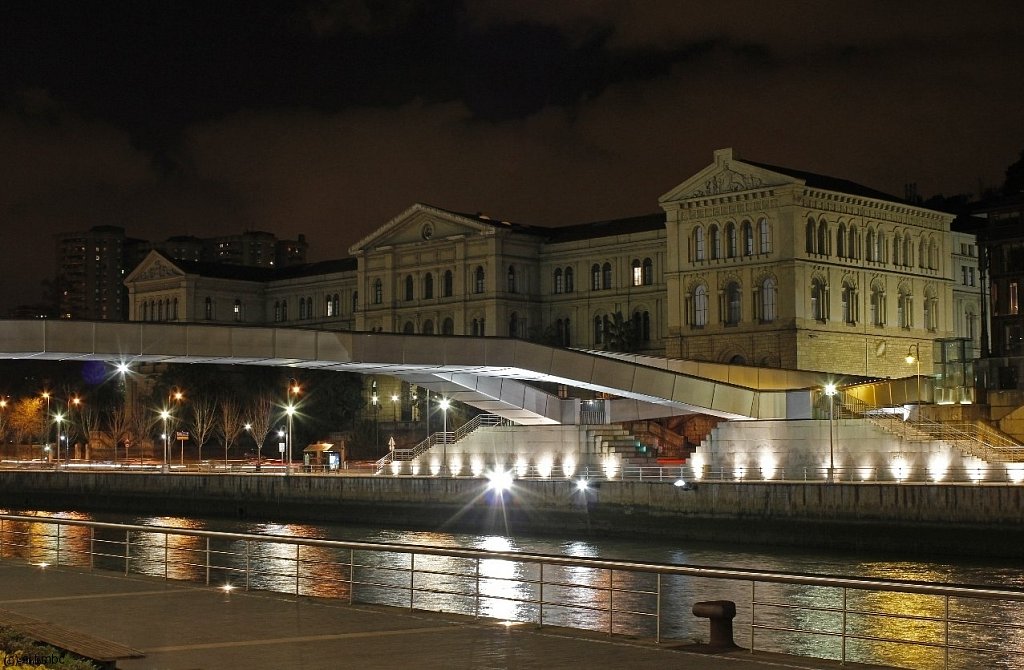 Puente Pedro-Arrupe und Universidad de Deusto